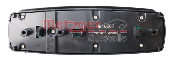 METZGER 0916680 Schalter, Fensterheber